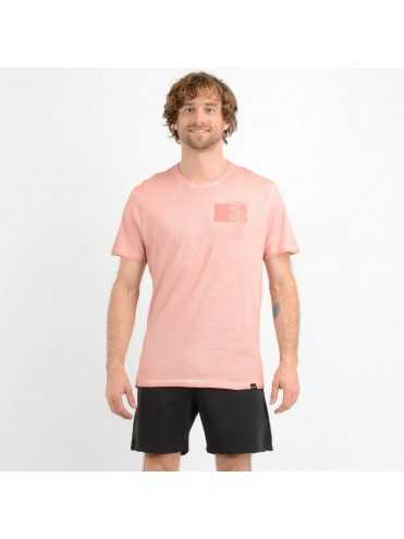 Polera Manga Corta Crucer Rosado Oscuro