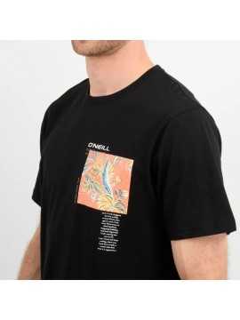 Polera Manga Corta Tropic Negro