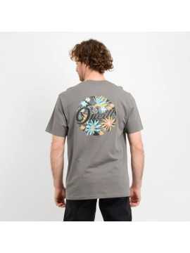 Polera Manga Corta Ocean Azul