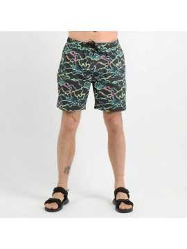 Boardshort Cali Crazy Volley Negro