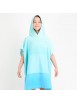 Poncho Toalla Wow Gril Azul Turqueza