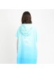 Poncho Toalla Wow Gril Azul Turqueza