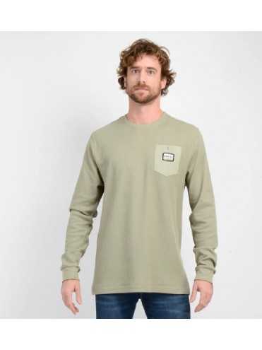 POLERA TEJIDA MANGA LARGA BULDGE SS NEGRO