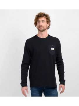 POLERA TEJIDA MANGA LARGA BULDGE SS NEGRO
