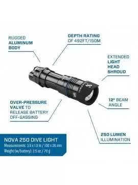 NOVA 250 DIVE LIGHT