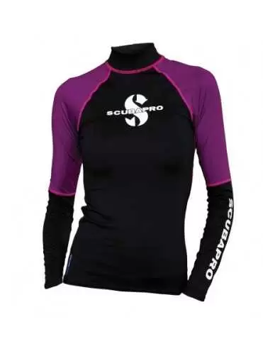 RASH GUARD DE MANGA LARGA CON UPF 50, MUJER