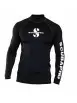 RASH GUARD DE MANGA LARGA CON UPF 50, HOMBRE