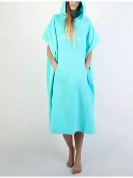 Poncho Toalla Turquesa