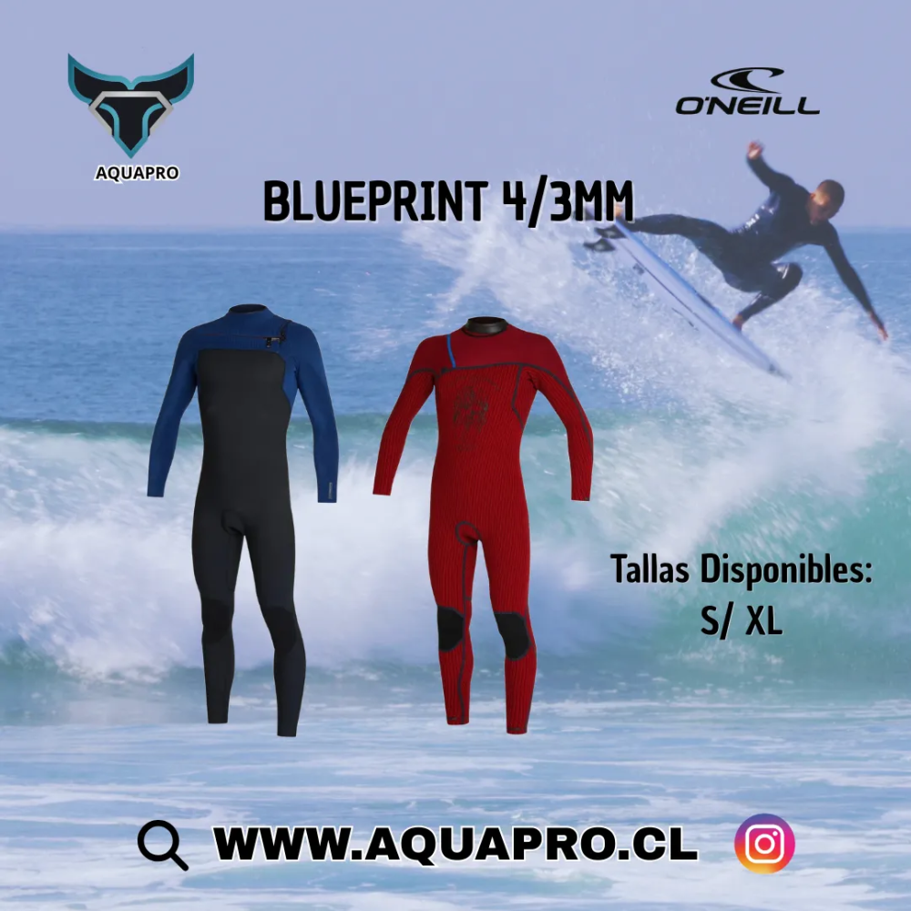 TRAJE HOMBRE BLUEPRINT CZ FULL 4/3MM