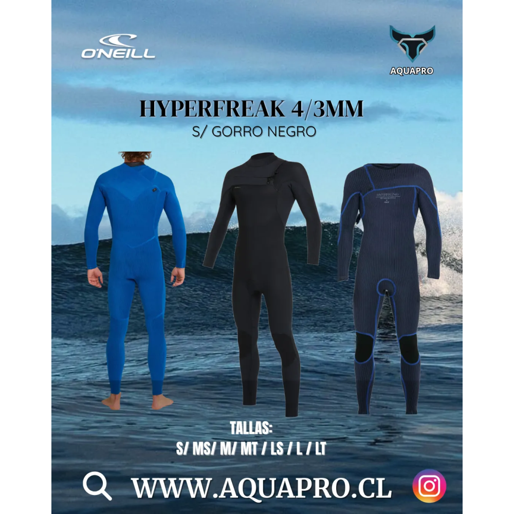 TRAJE HYPERFREAK 4/3 HOMBRE