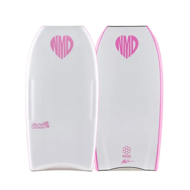 Bodyboard PE NMD WAHINE CT 2Stringer Mesh Blanco