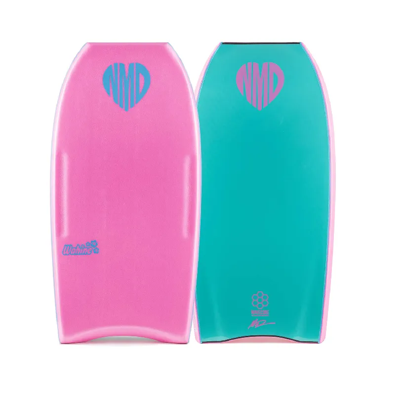 Bodyboard PE Wahine 2str Mesh CTR Pink - Turquoise